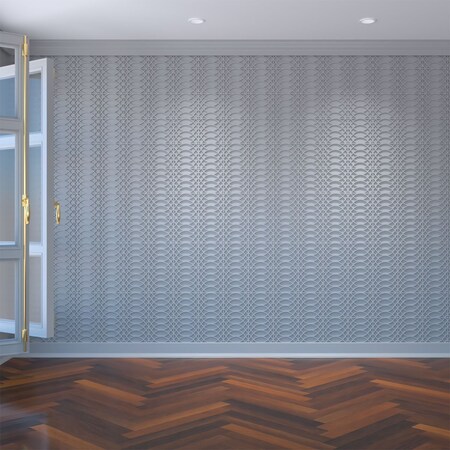 Ekena Millwork Extra Small Montrose Decorative Fretwork Wall Panels in Architectural PVC, 7 3/8"W x 7 3/8"H x 3/8"T WALP08X08MNT